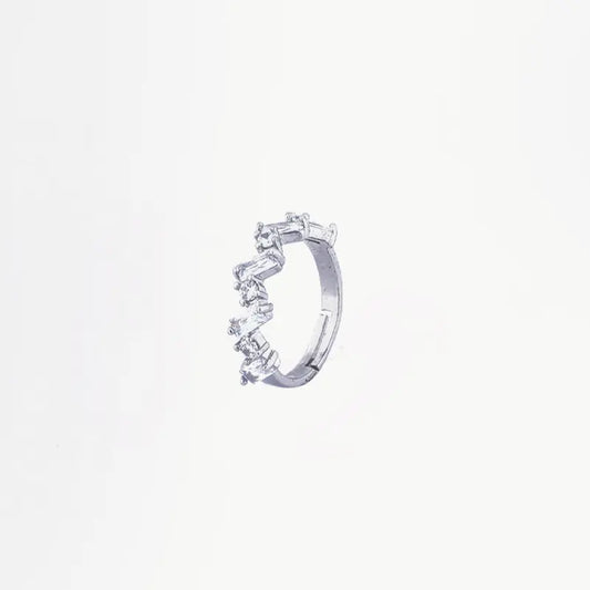 Modern Stone Studded Ring Tvayi
