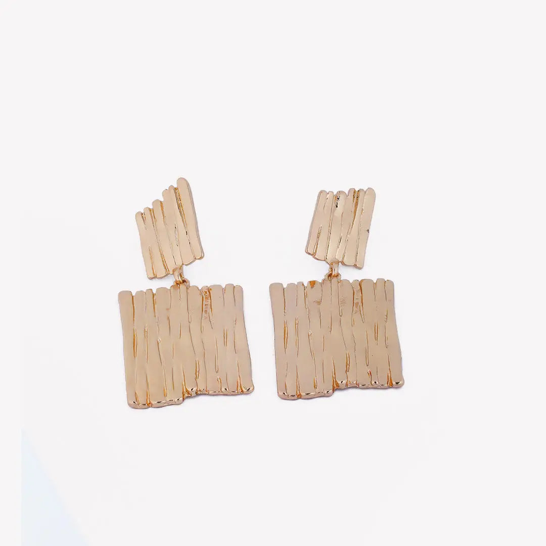 Olympia Alloy Drops Earrings | Tvayi Jewellery