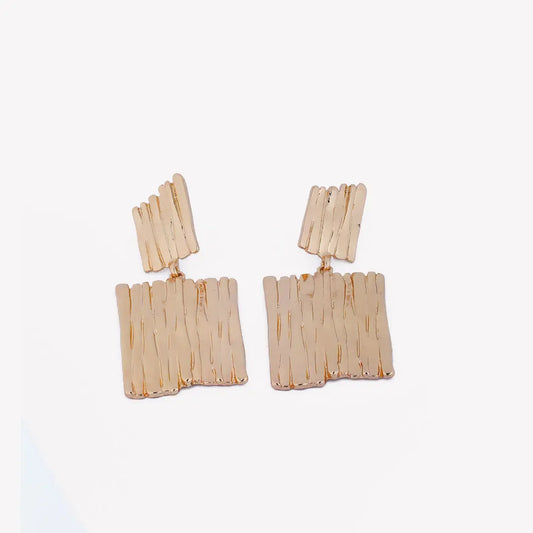 Olympia Alloy Drops Earrings | Tvayi Jewellery