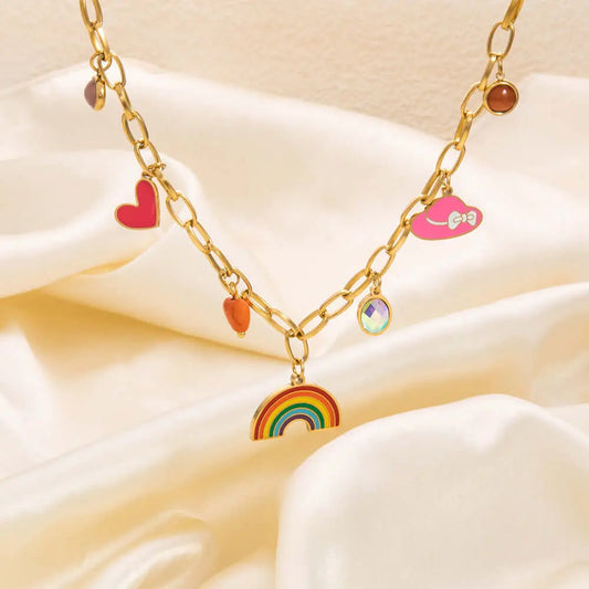 Rainbow Necklace Tvayi