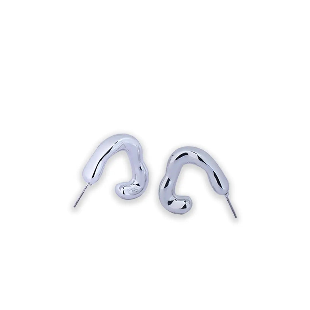 Short Hoops Earrings | Tvayi Jewellery
