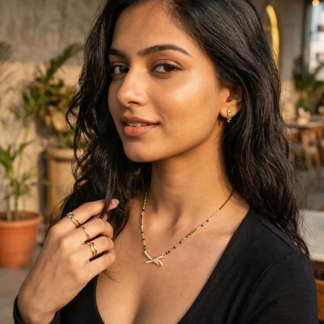 Bow Mangalsutra | Tvayi