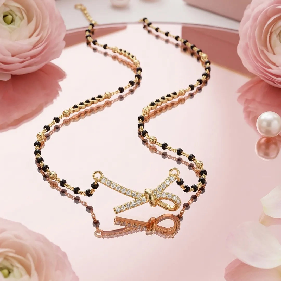 Bow Mangalsutra | Tvayi