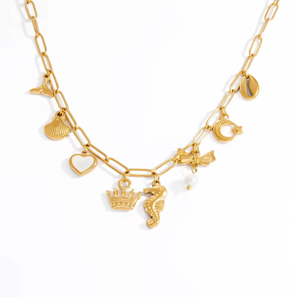 Mermaid Monarch Necklace | Tvayi