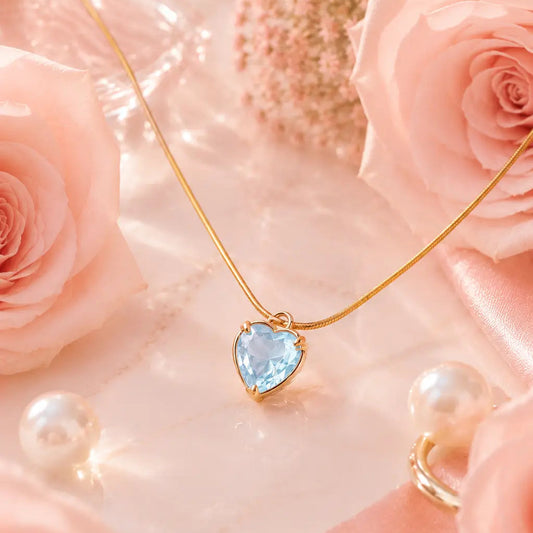 Celeste Heart Pendant | Tvayi