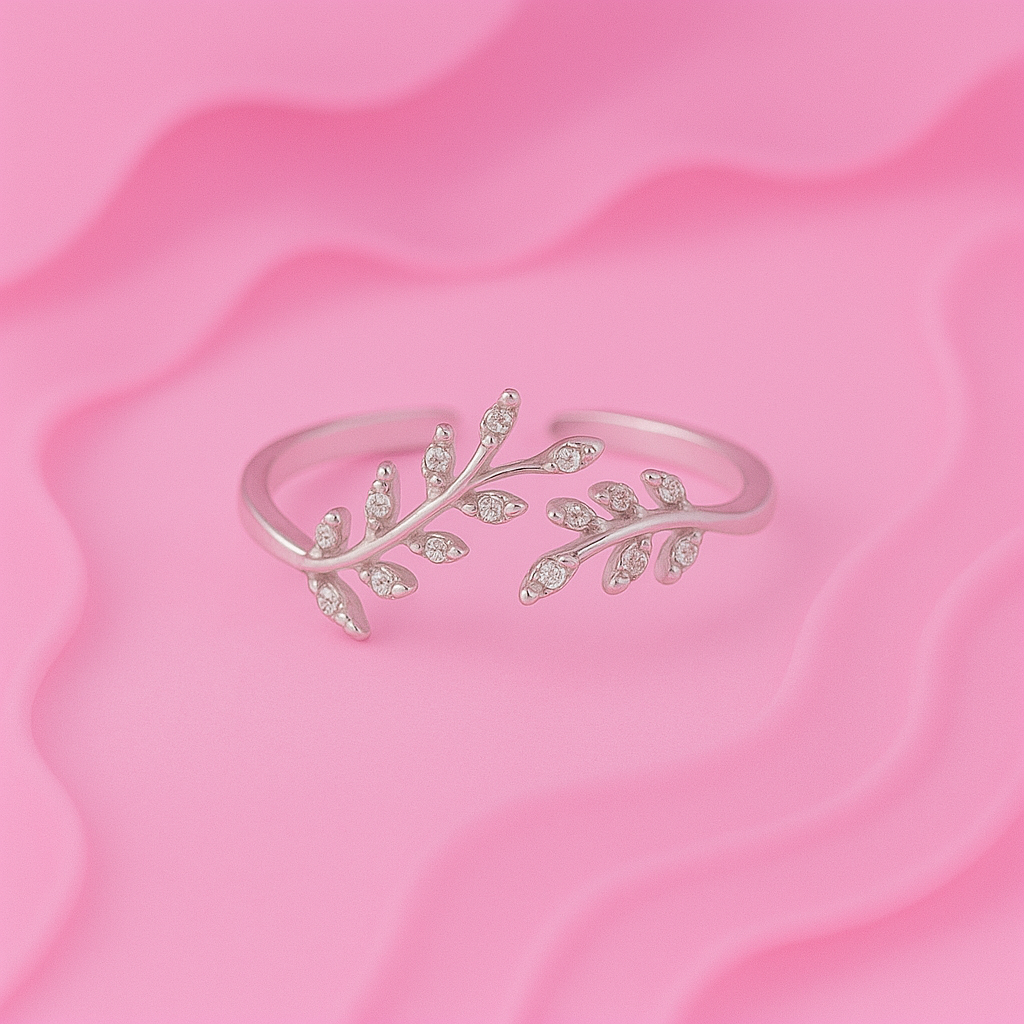 Classy Olive Tiara Wrap Ring | Tvayi Jewellery