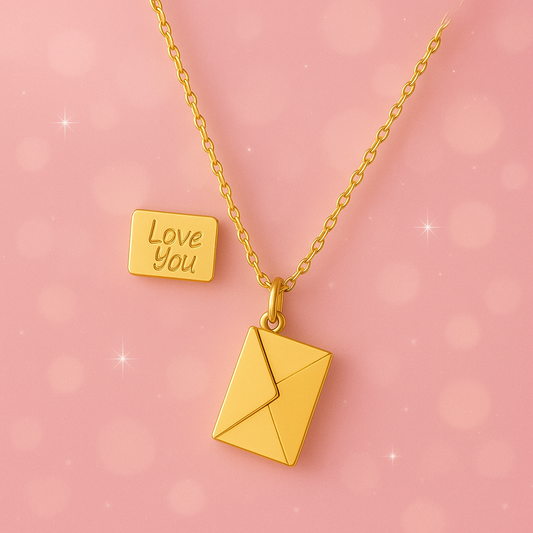 Love Letter Envelope Necklace | Tvayi