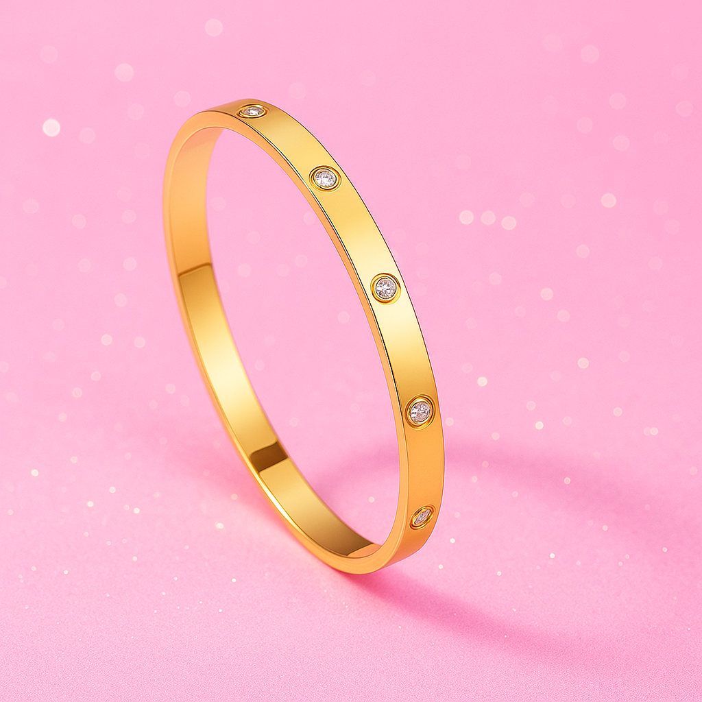 Eternal Sparkle Bangle | Tvayi