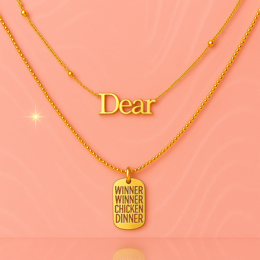 Dear Winner Necklace | Tvayi