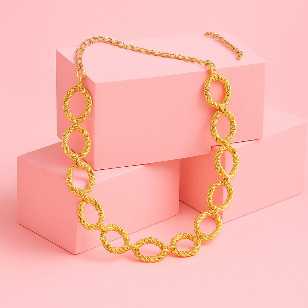 18K Gold Plated Elegant Pearl Drop Waist Chain for Women | Adjustable Body Chain | Tvayi